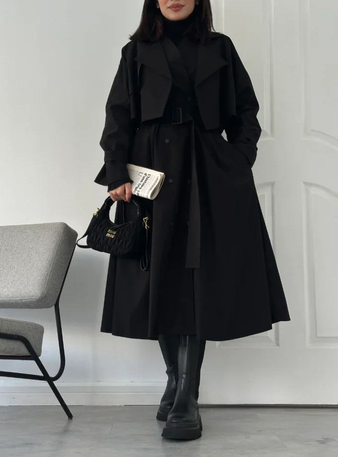 سارافون و کت بارانی Mist