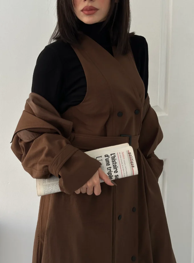 سارافون و کت بارانی Mist