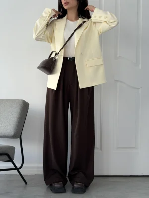 استایل کت پاستلی لیمویی